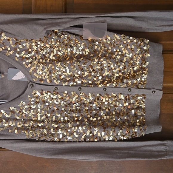 Forever 21 sequin cardigan. - Picture 5 of 8